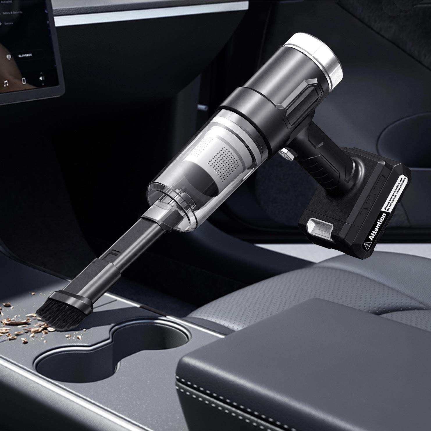 冲腾严选车载吸尘器可拆卸电池无线超强吸力汽车用手持吸尘器