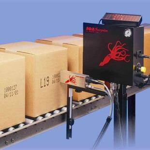 机 机喷头自动清洗水泥化工行业专用喷码 杭州威士德SQ 2大字符喷码