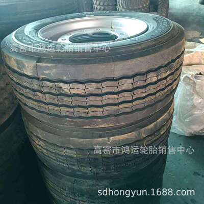 385/55R22.5全钢丝卡车拖车真空轮胎445 385/65R22.5载重货车轮胎