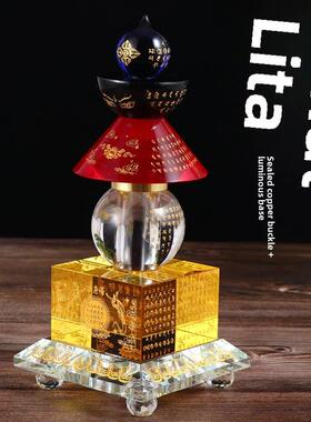 水晶舍利塔佛塔装藏舍利子甘露丸嘎乌瓶菩提塔五轮塔宝塔宝瓶摆件