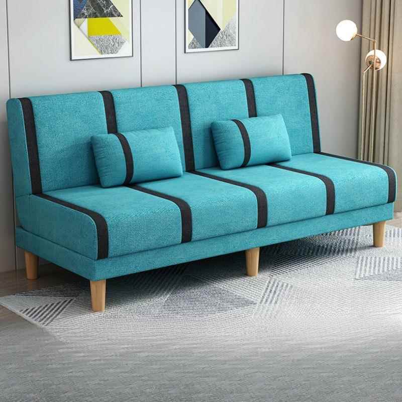 小单户型布艺沙发客出房可折叠沙发床两厅用人双人懒GLE人简租易