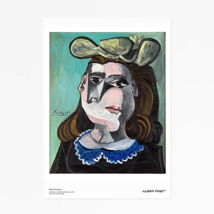 liveart 进口瑞典moderna museet 毕加索立体主义原版装饰画海报