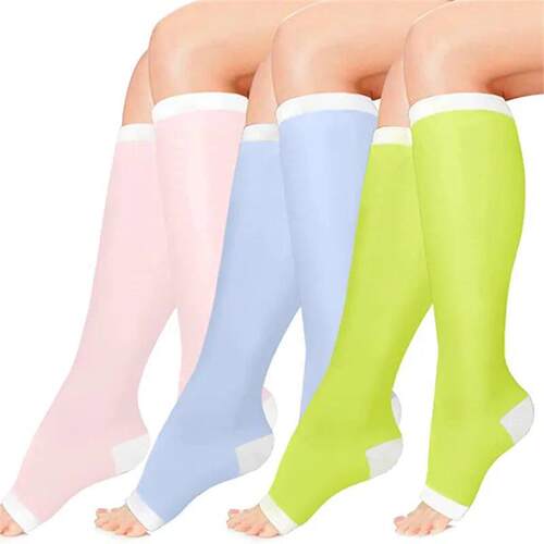 Medical Calf Compression Stockings Varicose Veins Shaping Gr
