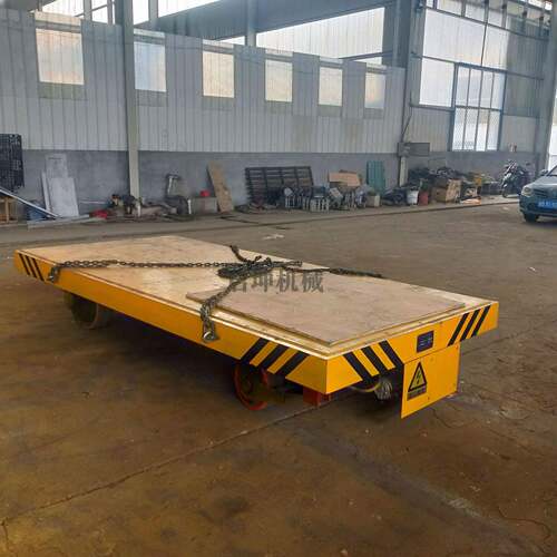弧形轨道转弯车电动遥控平移车运输工具车冶金厂转运渣包车