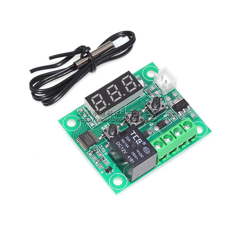XH-W1209防水迷你版温控器模块 数显温度控制器 温控开关DC-12V