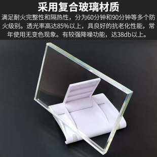 玻璃挡烟垂壁耐高温电动无机布柔性固定挡烟垂壁消防资质厂家直销