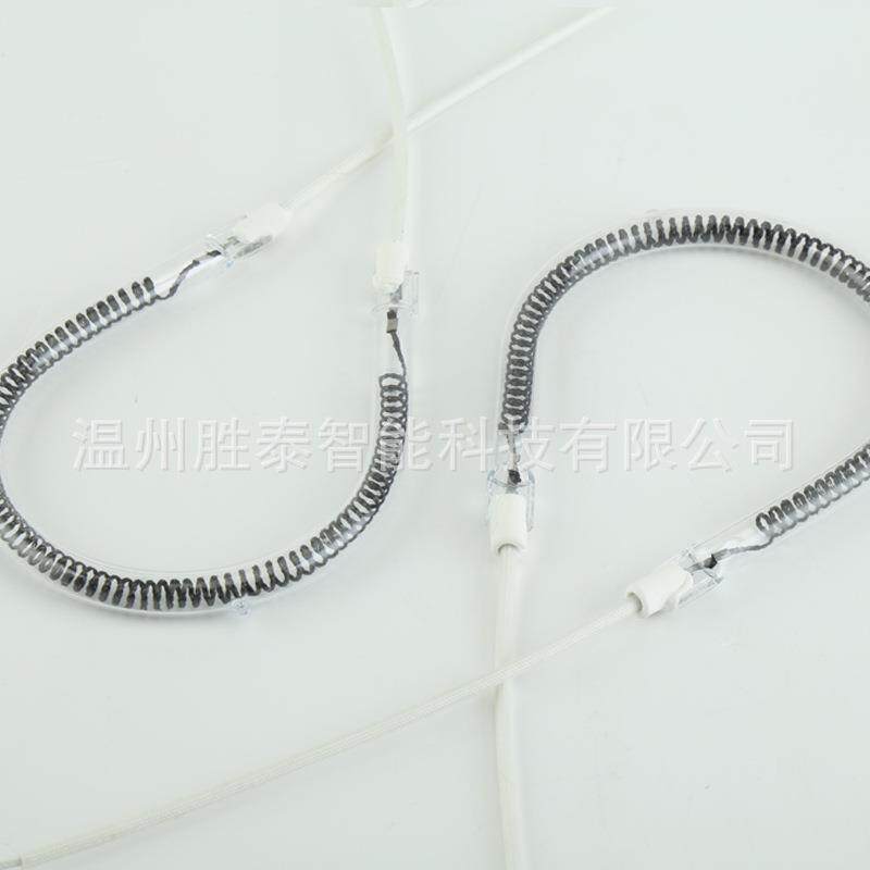 高温电热管取暖器电热加热灯管发热管红外电碳纤维梨型石英加热管