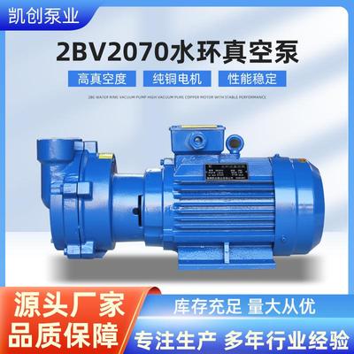 2BV2070水环真空泵 卧式液环循环水泵真空泵大抽速水式液环真空泵