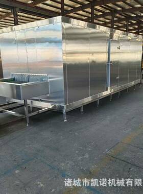 果蔬带式速冻机500kg商用面食水果速冻设备薯条汉堡快速冷冻机