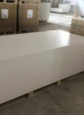 厂家供应软硬包雪弗板9mm 2440*1220 pvc发泡板雪弗板pvc板 白色