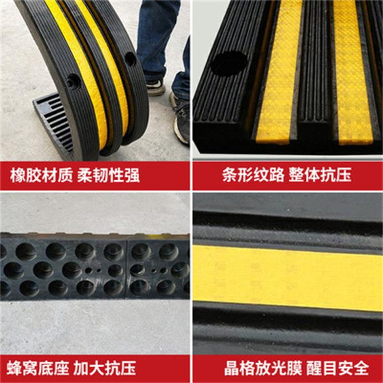 橡胶防撞块 码头卸货平台缓冲带 物流卸货平台板仓库墙面保护垫