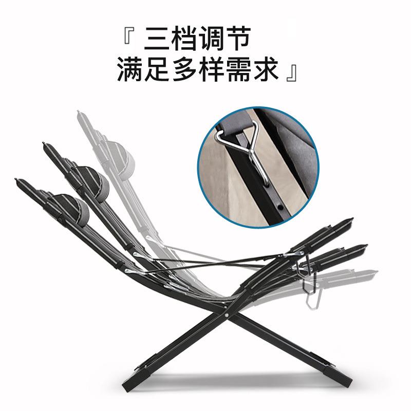 携午休睡躺家JNP用卧室折叠椅简易靠背椅人便椅懒学生宿椅舍椅