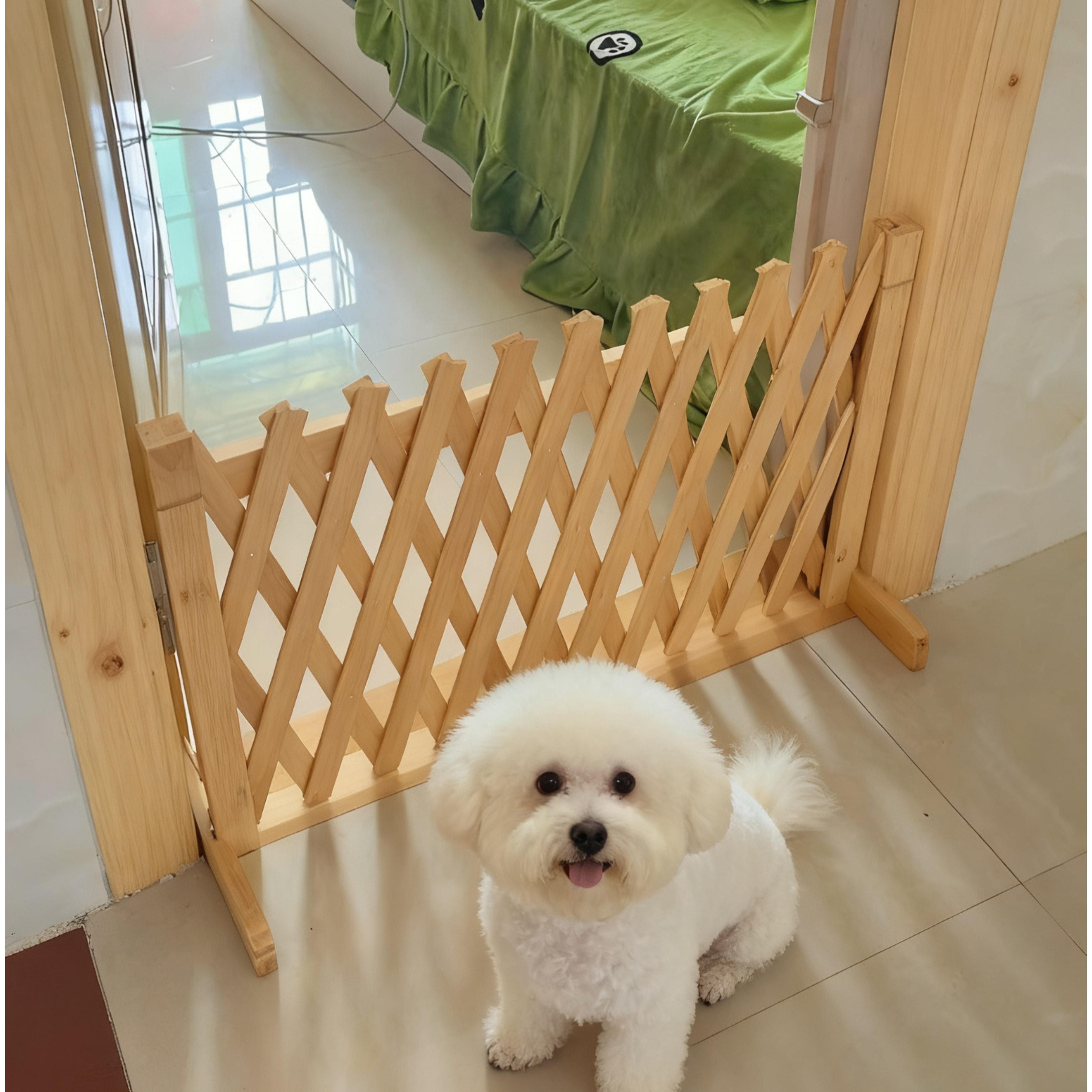 宠物栅栏狗栅栏室内家用鸡兔楼梯防护栏阻拦门防猫隔离门护栏围挡