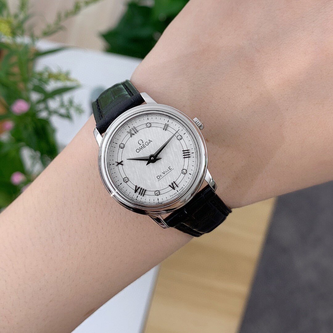 一口价98新欧米茄碟飞手表女表424.13.27.60.52.002公价22600