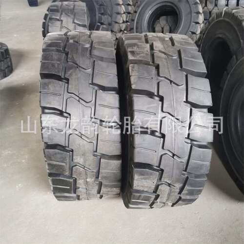 200/50-10林德型专用叉车轮胎200/50-10可配钢圈叉车实心工程轮胎