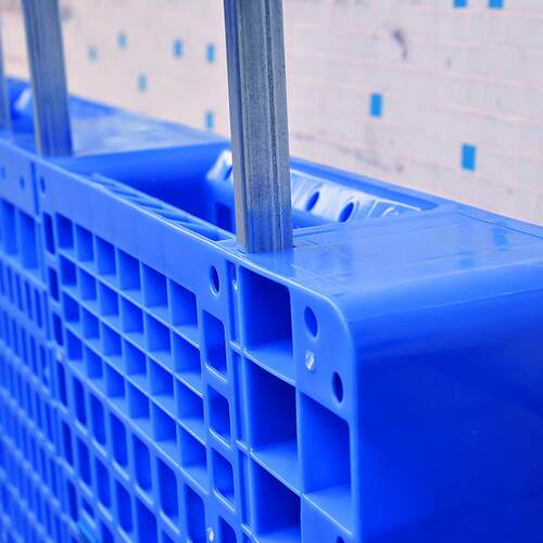 新A27网格川字塑料托盘仓库货架川字型叉车卡板加厚防潮板栈板