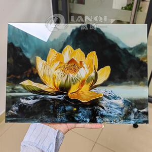 3d立体6090UV打印机3D浮雕铁皮装饰画金属板平板彩印机工厂数码