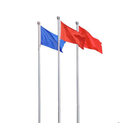 红运不锈钢旗杆户外企业政企304金属锥形升国旗杆20米热销