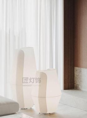 工厂直销Volute日式简约客厅布艺卧室吊灯展厅艺术台灯样板间装饰