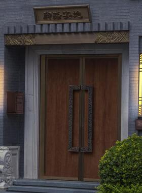 新中式户外壁灯led灯防酒外墙云石别墅室水MF-BD02外庭院墙壁门柱