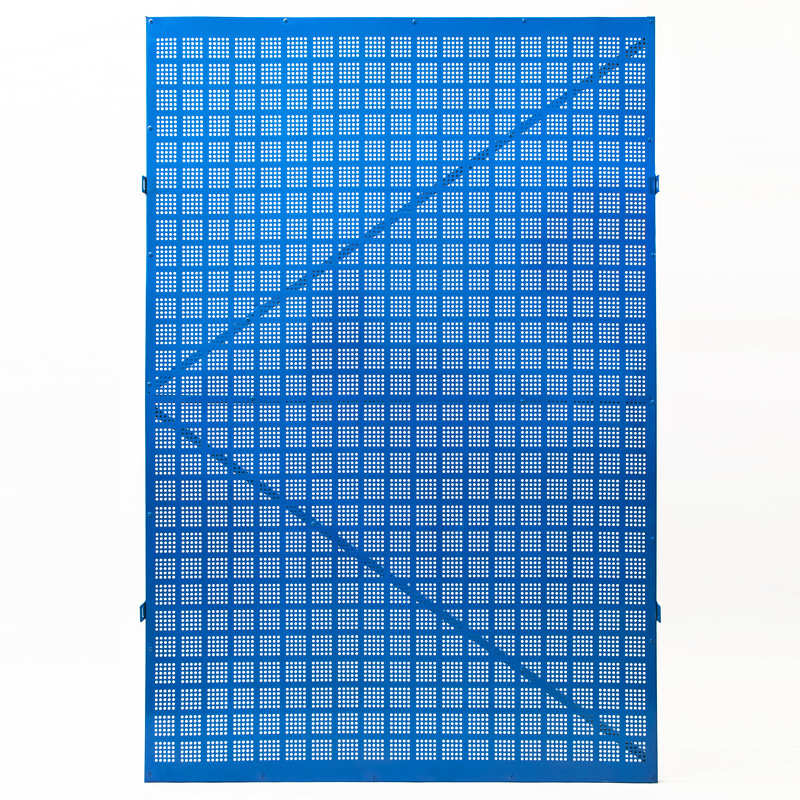 建筑外墙爬架网金属钢板网安全护栏网楼层隔离围栏网施工防护围网