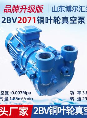 2BV2071铜叶轮真空泵2BV水环真空泵定型水箱挤出机钻机反循环钻机