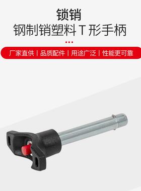 Elesa Ganter伊莉莎冈特 GN 114.7 锁销 钢制销塑料T形手柄带轴向