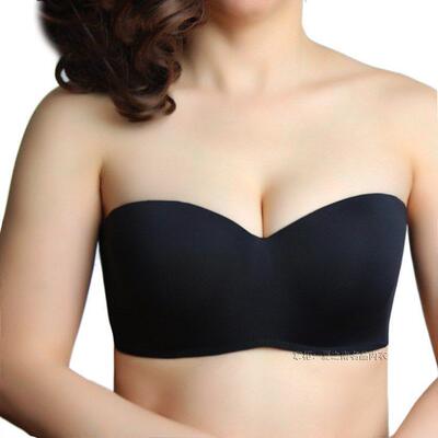 Tube Top Bra Women Bras Strapless Big Push Up Wrapped Padded