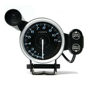 7色背光转速表赛车改装 仪表 仪表A13.75寸80mm仪表12V汽车改装