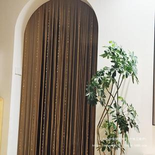 珠子流装饰门帘隔珠帘苏家用免打孔卧室客厅过F8958559轻道卫生间