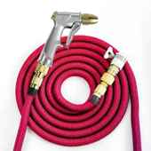 高档家用压洗车水枪水管软管冲车神器水抢头喷头浇花伸工具缩套高