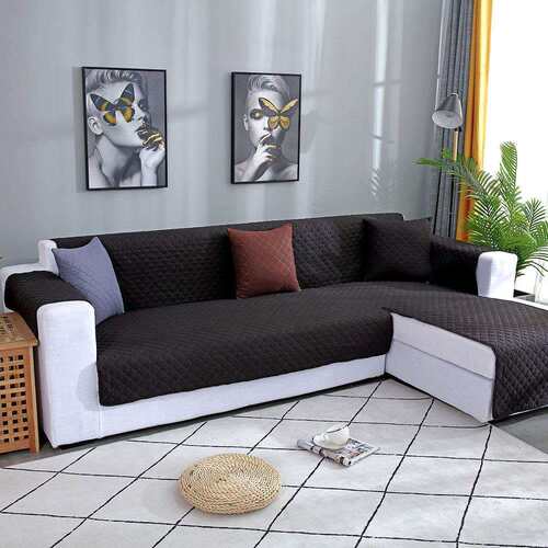 新款直销贵妃连体沙发罩一体双面防水 宠物沙发垫直供跨境 沙发罩