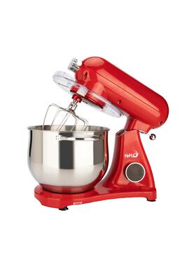 商用全金属8L电动打蛋器红色大容量和面机馅料搅拌奶油打发厨师机