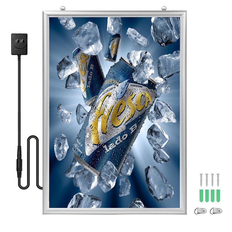 led广告灯箱 高品质铝合金翻盖式led灯箱 超薄招牌灯箱 厂家直销
