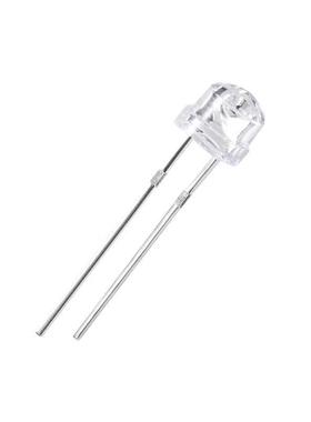 257/2X5X橙发橙方长脚2HOI57形橙高亮led灯珠直插7LED发光二极灯