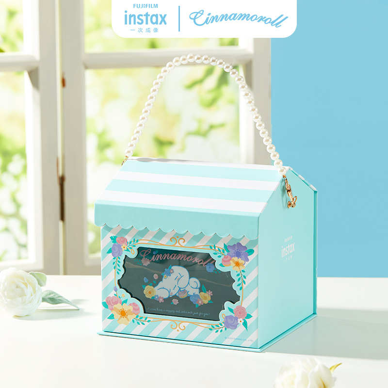富士instax立拍立得迷你相纸一次成像通用胶卷相片拍立得相机白边