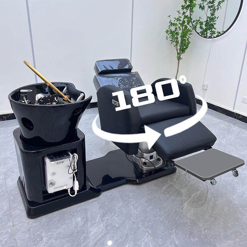 芯盛多功能洗头床旋转养发椅洗护一体养发神器头疗熏蒸恒温水循环