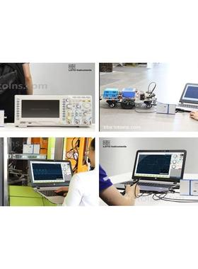单}通道虚拟2PC示KBH波器OSC48150M采样0M带{宽