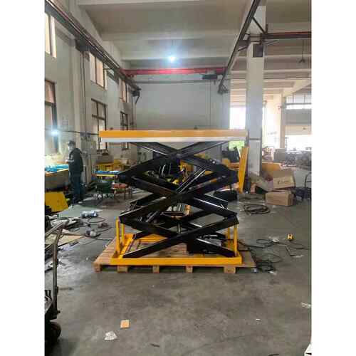 非标升降平台带滚筒 万向珠 台面旋转 伸缩