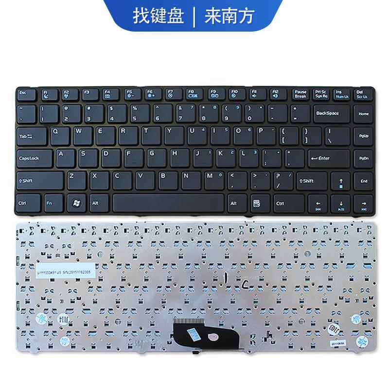 适用同方锋锐 K41H K41-I3 K485 K46H K489 K465 笔记本键盘