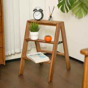 可折叠多功能梯凳家用登高板凳台阶踮脚凳便携式小梯子厨房高脚凳