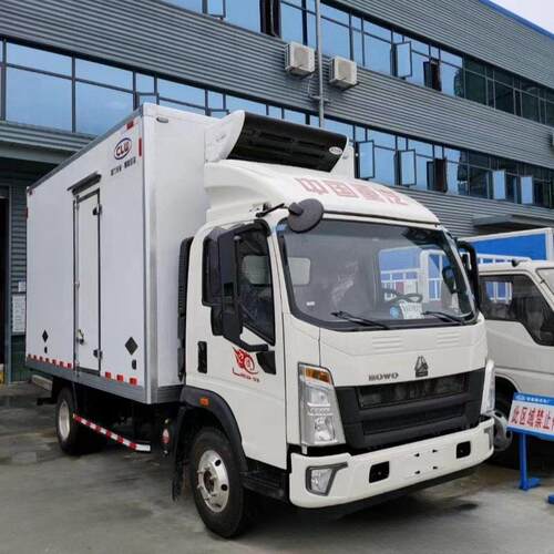 跃进3.3米小型蓝牌厢式冷藏车 柴油版|汽油版五菱发动机冷藏车