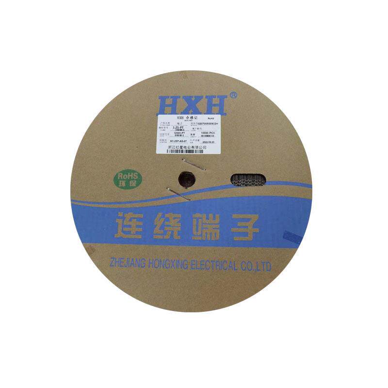 红星接插件 HX12500-PT连带端子 1.25间距 1.25