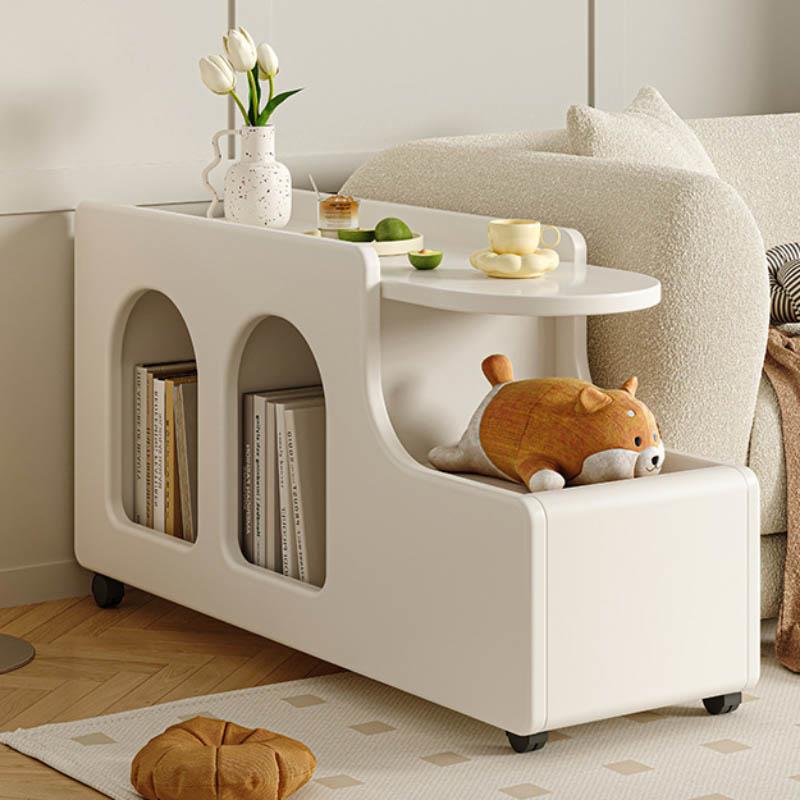 带轮可移动茶几客厅家用沙发边柜侧边柜卧室床头置物架床头柜替代