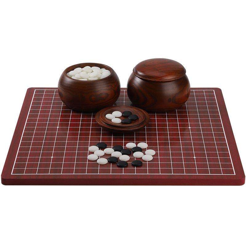 新款标准围棋五子棋二三合一棋盘十九路套装学生益智初学启蒙套装