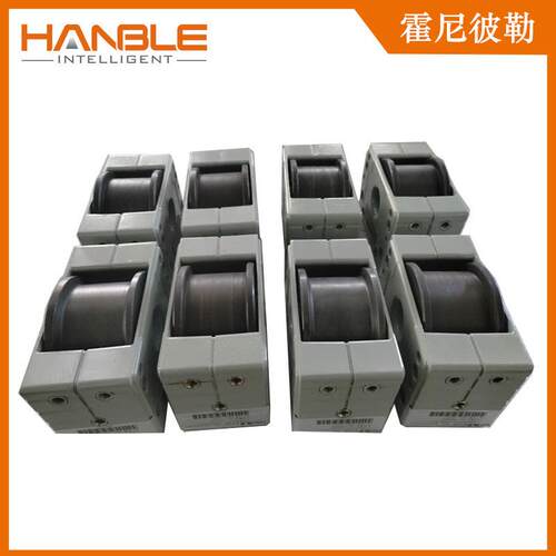 RGV小车驱动轮组轮箱组行走轮箱HWS80-NA-A双轮缘从动