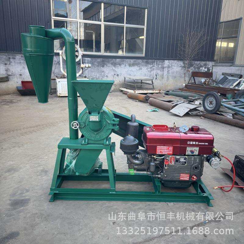 毛姜土豆生姜打浆机 果干陈皮蛋壳贝壳海鲜皮磨粉机 玉米渣打粉机