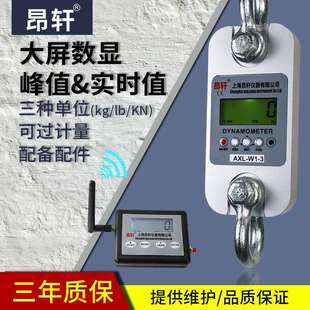AXL 20T拉力计可连接电脑测力仪2T3T10T30t数字带无线表测力器