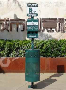 洗垃圾桶户外宠物粪便垃桶镀锌板园广清场景公区71530猫狗便便圾