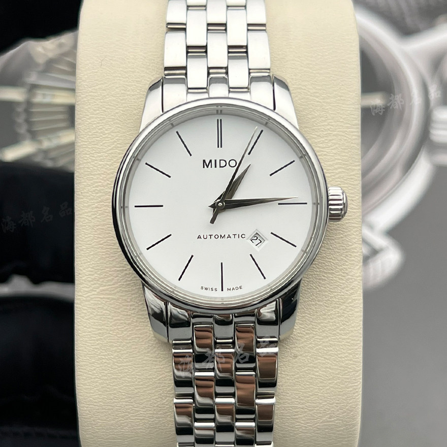 98新MIDO美度公价6900元女士贝伦赛丽系列腕表全自动机械手表29mm